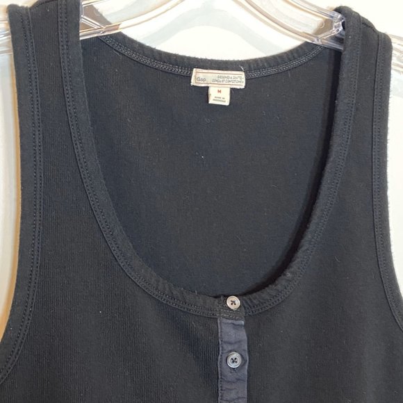 Gap Black and Navy Blue Cotton Dress - Picture 5 of 7